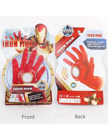 Guante Marvel Iron Man Cosplay