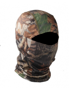 Pasamontañas de camuflaje...
