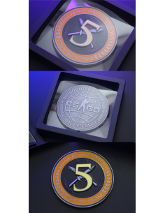 Moneda 5 Años Counter Strike 2