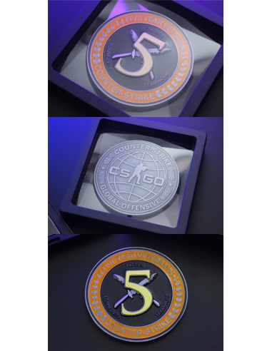 Moneda 5 Años Counter Strike