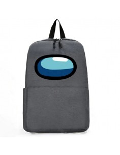 Mochila Among Us Gris