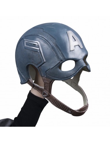 Mascara Marvel Capitan America Cosplay