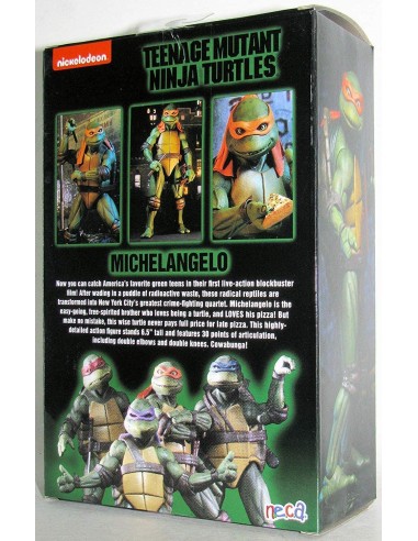 Figura Tortugas Ninja Michelangelo