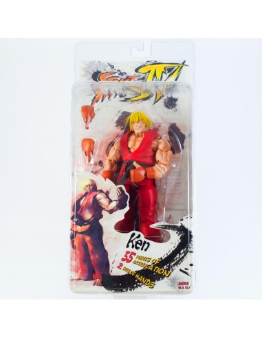 Figura Street Fighter Ken Rojo