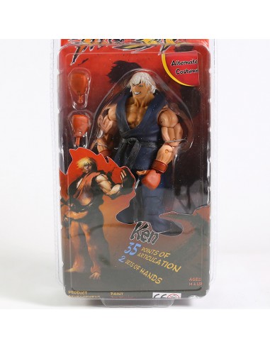 Figura Street Fighter Ken Azul